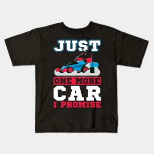 Just one more car I promise RC Car Kids T-Shirt